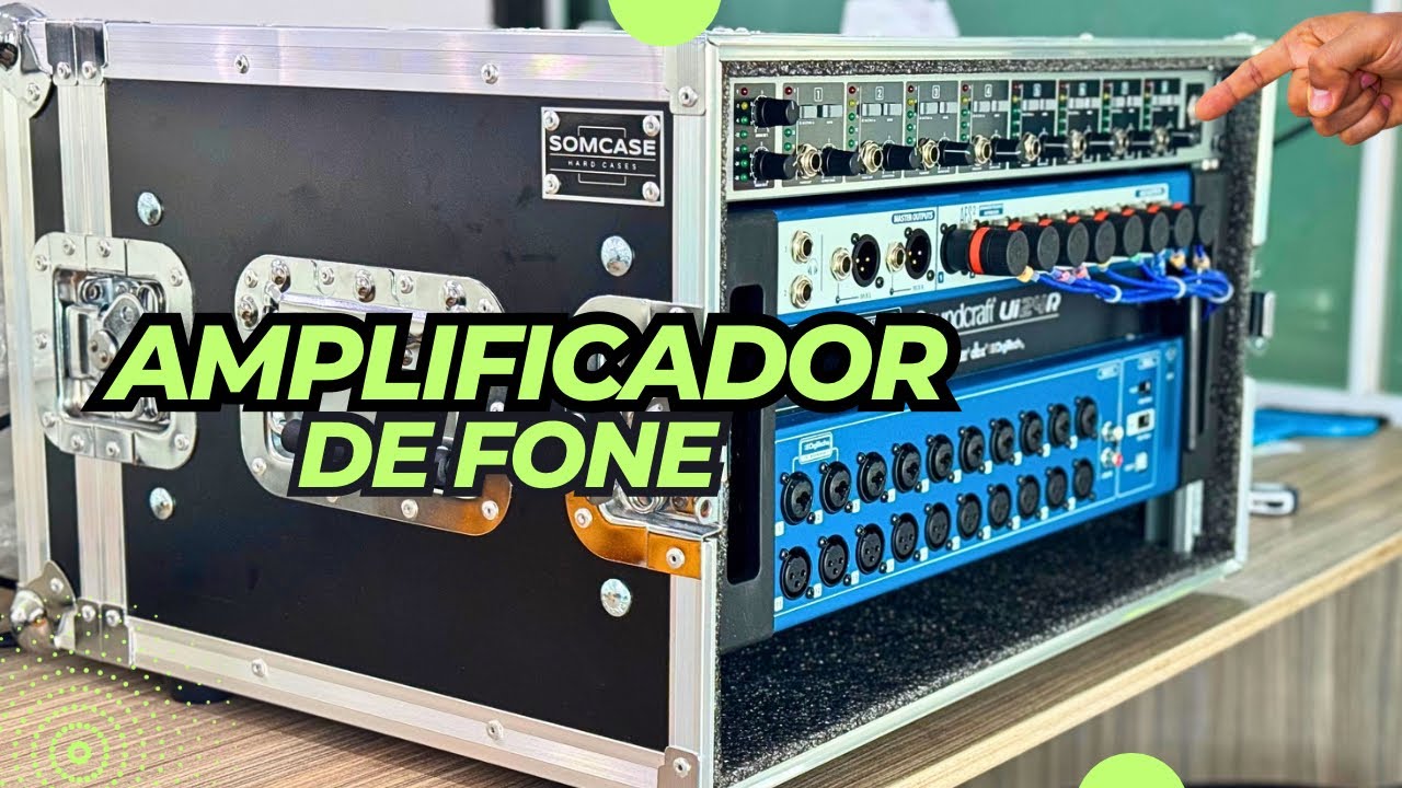 Instalando amplificador de fone lexen!💥