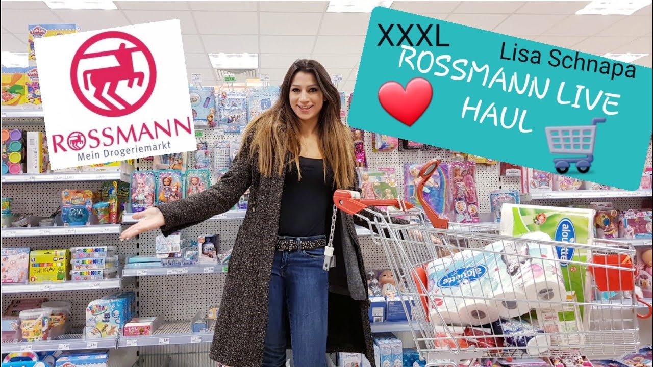 XXXL ROSSMANN LIVE HAUL | EINKAUFEN MIT MIR | NOVEMBER 2019