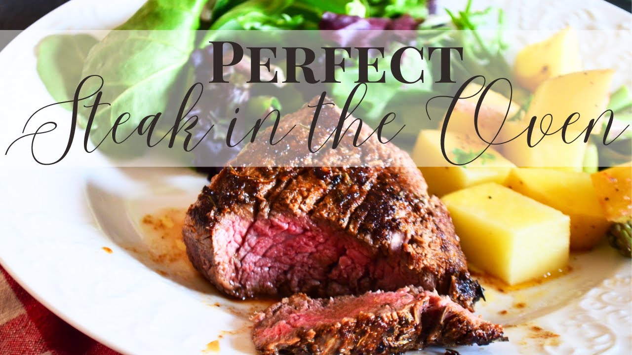 Tenderloin in the Oven | How to cook Filet Mignon in the Oven | Dinner for Date Night In | Iron Pan