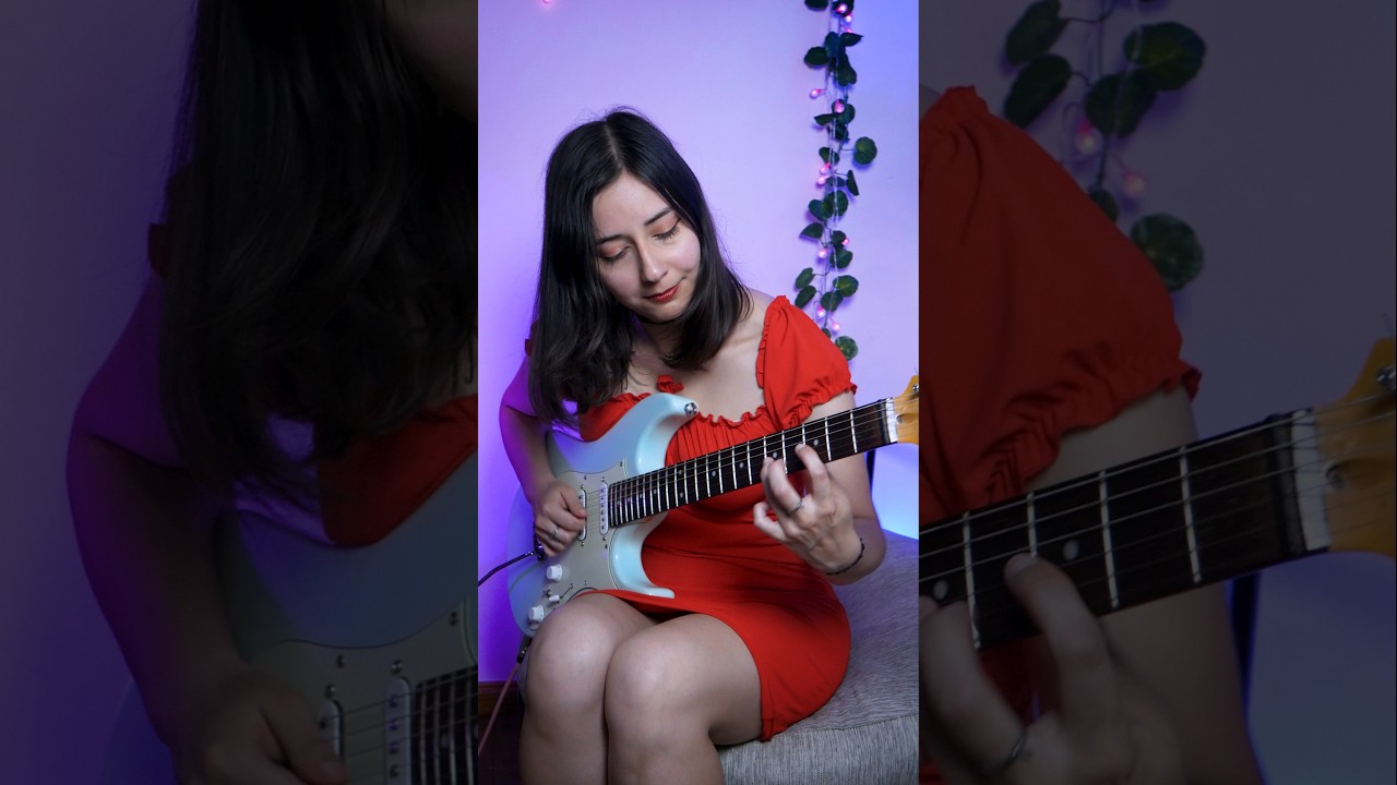 Deep Purple - Burn (Guitar Solo Cover By Juliana Wilson) 🎸🔥