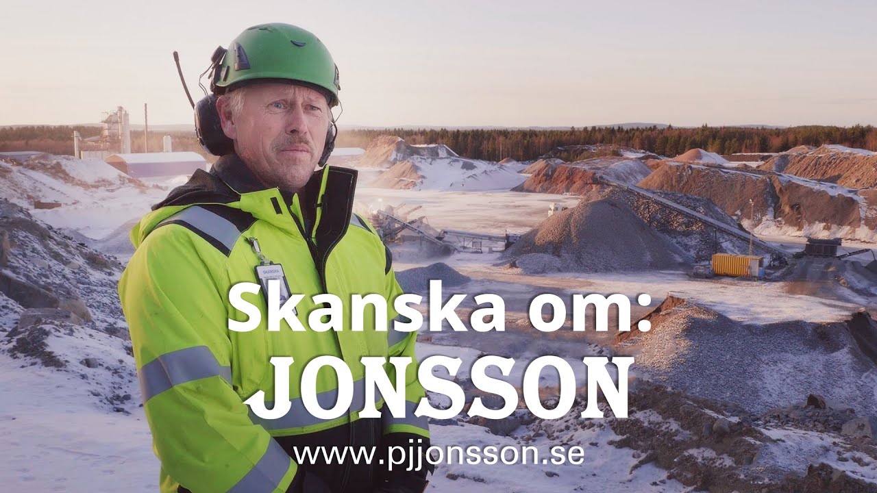 Skanska Sunderbyn berättar om P.J. Jonsson