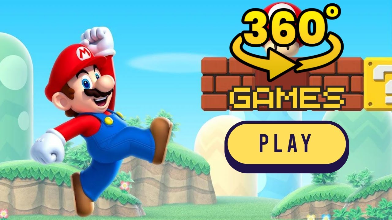 Super Mario Bros Finding Challenge 360°