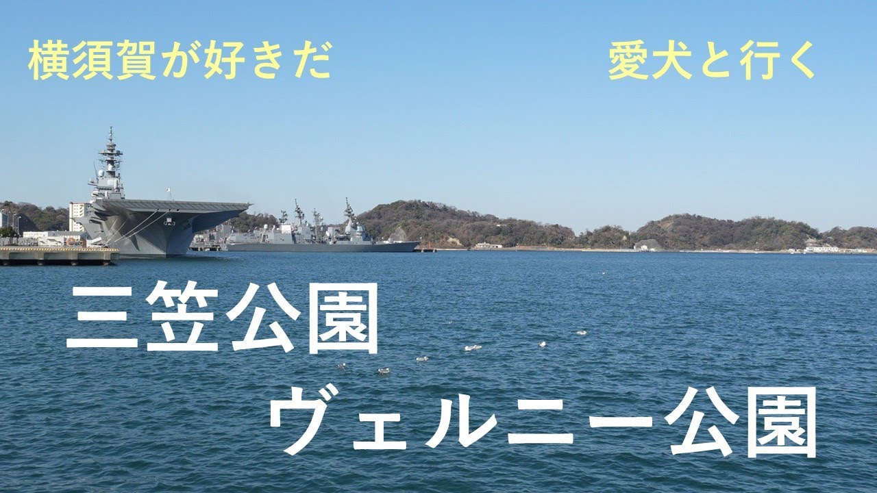 【横須賀　三笠公園とヴェルニー公園を愛犬と散策】