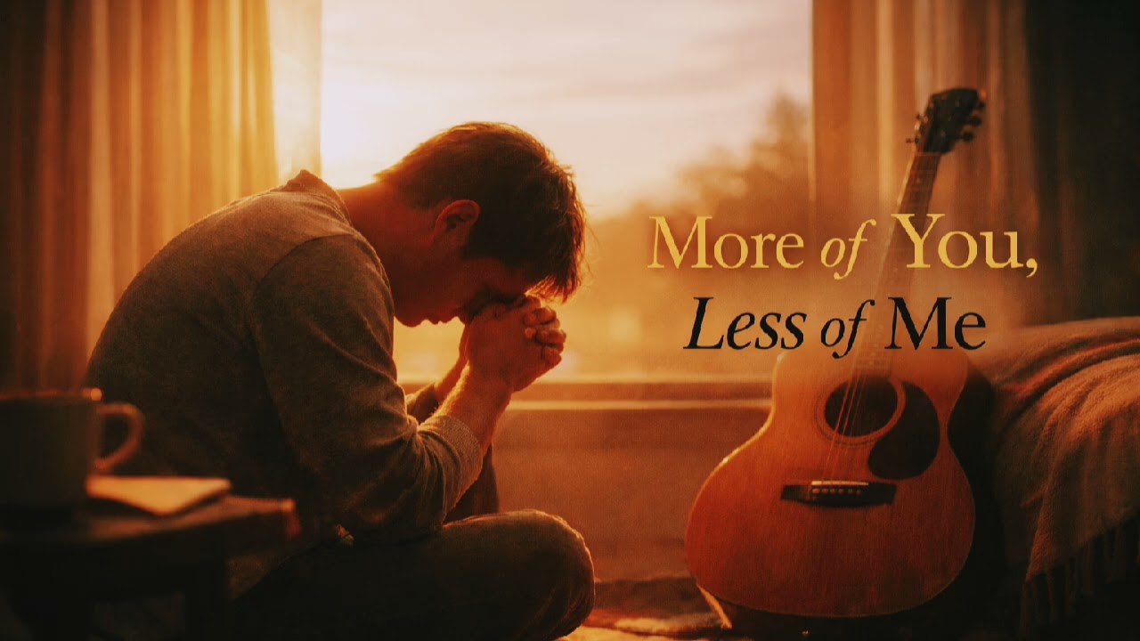 More of You, Less of Me (A Prayer of Surrender)