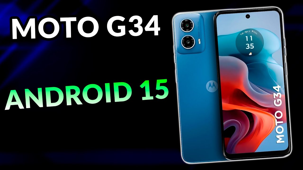 MOTO G34 5G RECEBEU O ANDROID 15, PERDEU DESEMPENHO?! Teste em Bechmarks e em JOGO