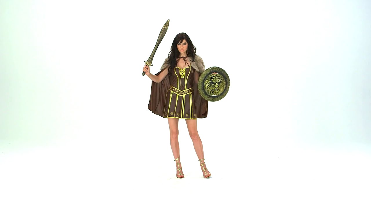 Victorious Beauty Women's Warrior Costume  by Dreamgirl