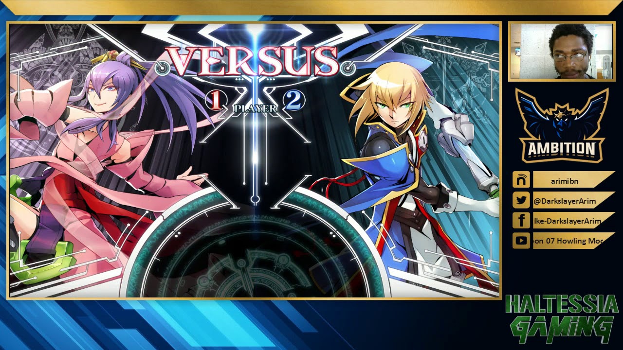 HaltessiaGaming Blazblue Central Fiction Replay Log 10/11/17