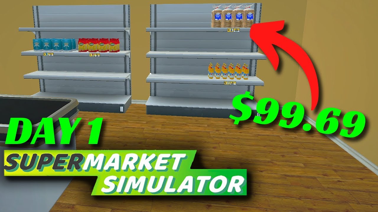 Car guy opens a store! What could go wrong? | Supermarket Simulator | Lets Play
