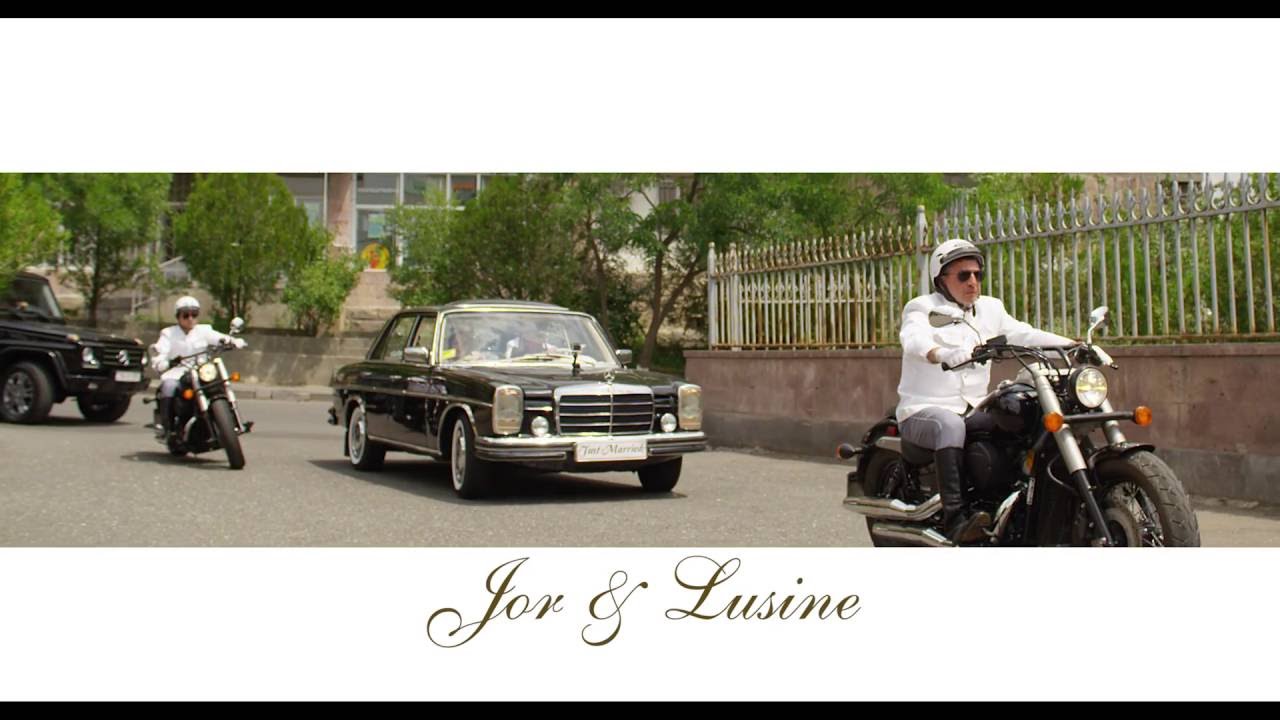 Jor Meloyan & Lusine wedding cortege . The best 
