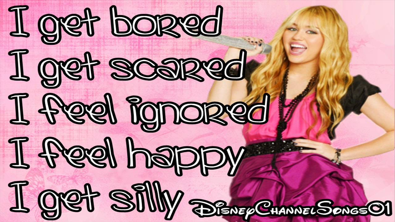Hannah Montana Ordinary Girl With Lyrics HD