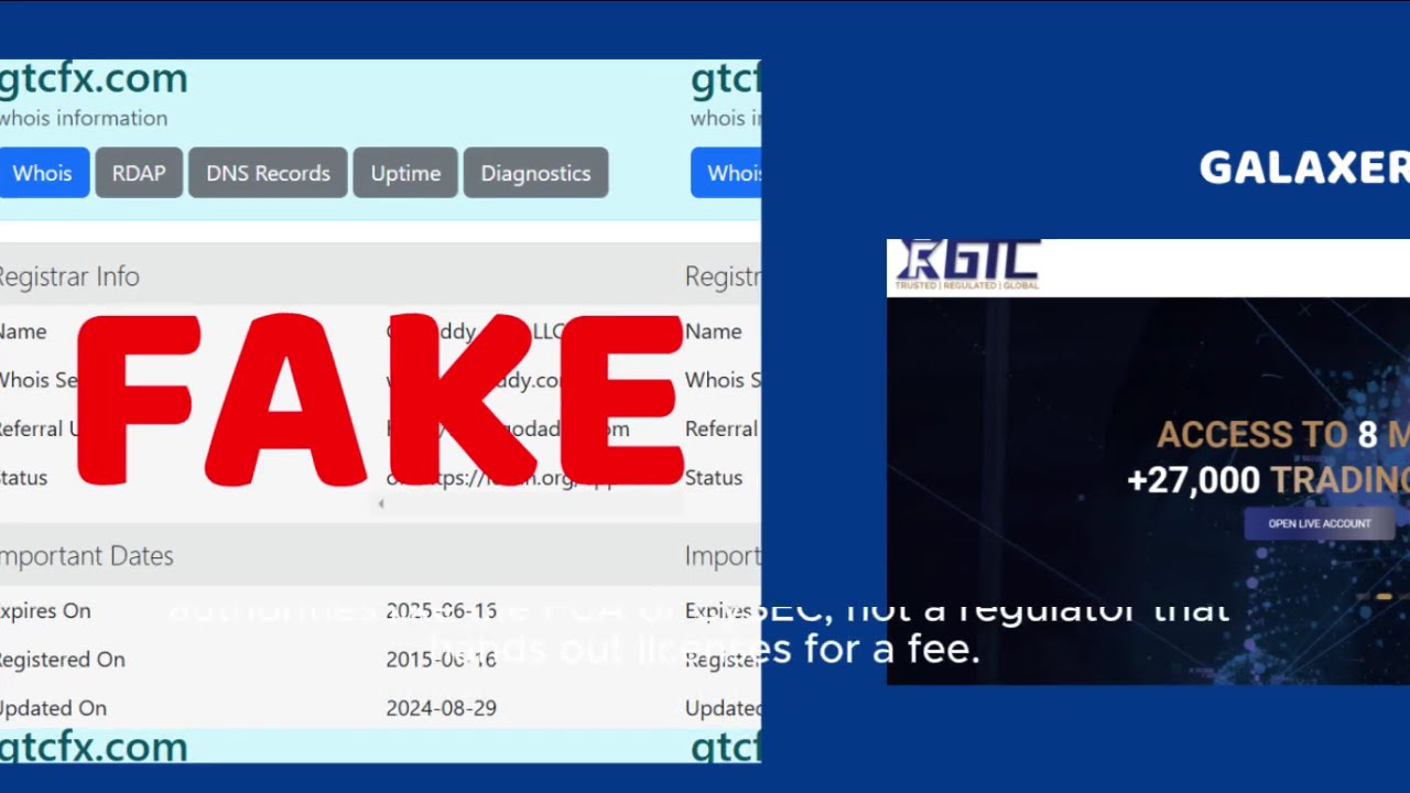 GTCFX.com review - is a SCAM Broker! Why? Watch the video!
