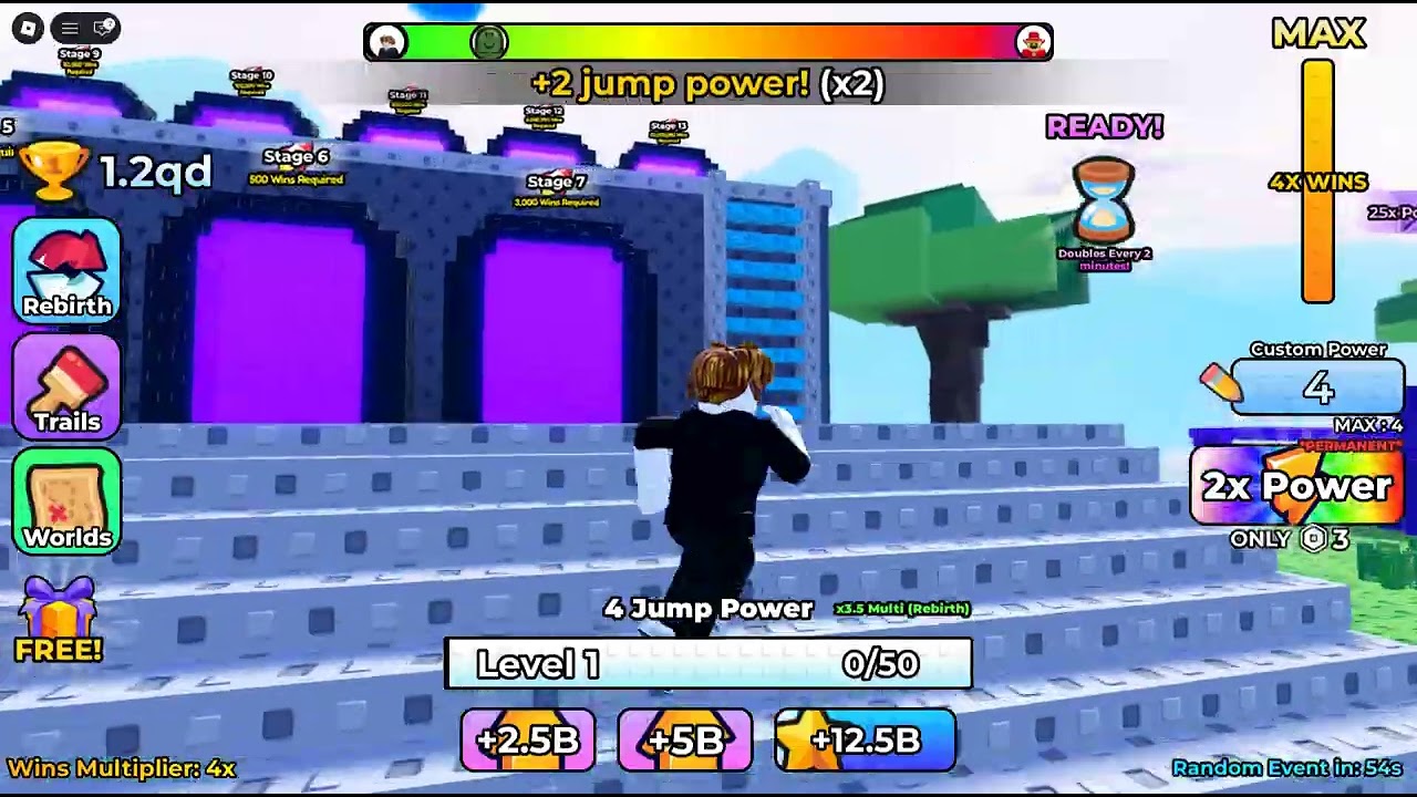 new glitch ! + test jump  (+1 jump power escape)