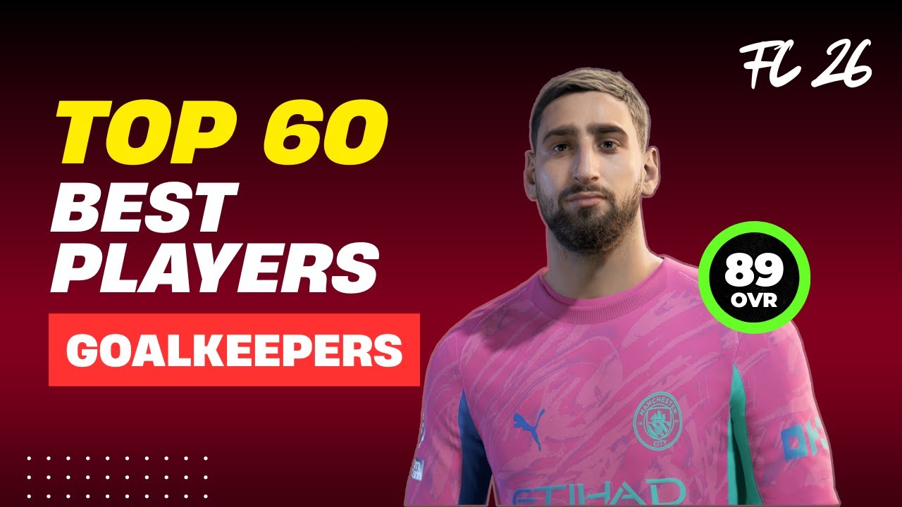 FC 26 | TOP 60 BEST GOALKEEPERS WITH REAL FACES AND RATINGS 🔥
