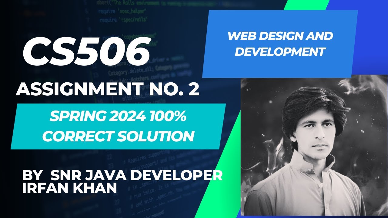 cs506 assignment 2 solution Spring 2024 By Irfan Khan