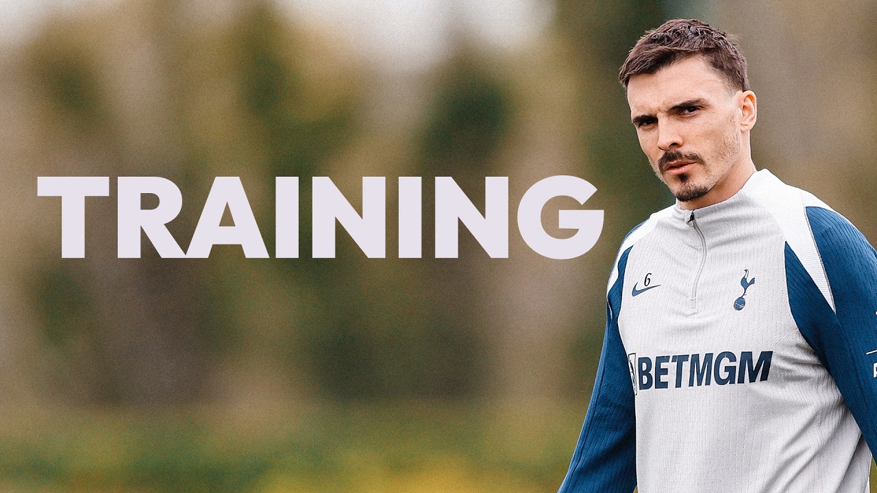 Behind the scenes at Roberto De Zerbi's Spurs training ahead of Brighton!