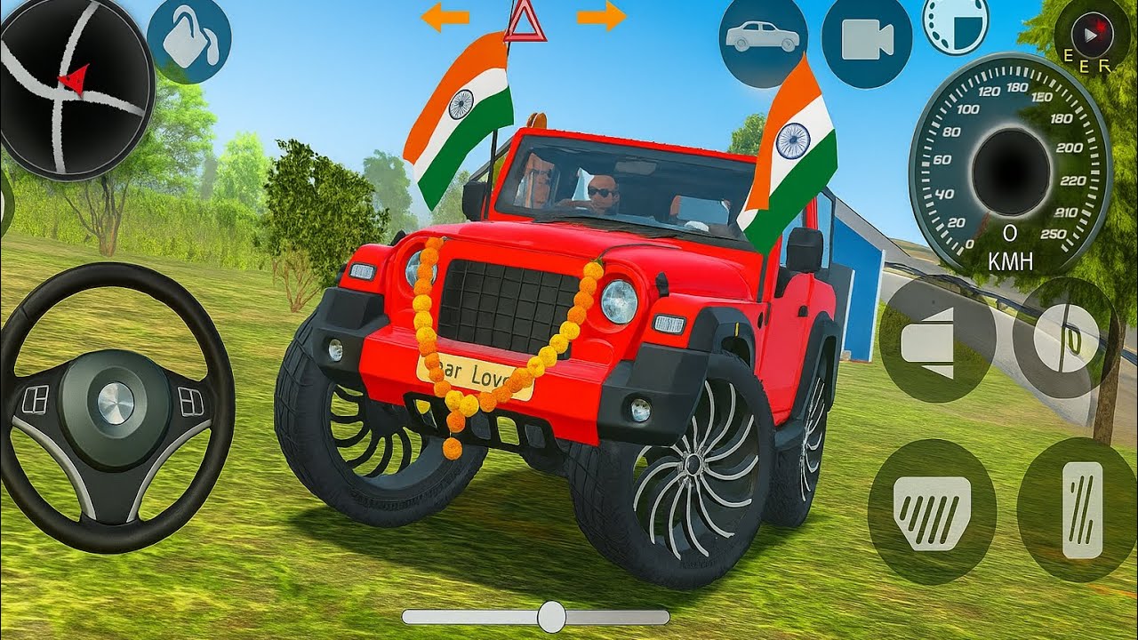 Modified Mahindra Thar Car Games: Indian Cars (Gadi Wala Game) - Car Game Android Gameplay 2025
