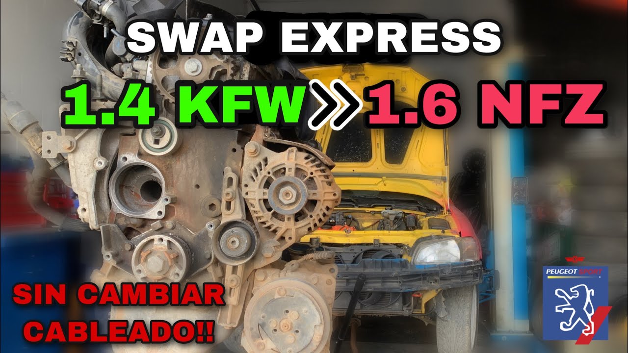 CAMBIAMOS el MOTOR al 106 SPORT en TIEMPO RÉCORD!! I EG
