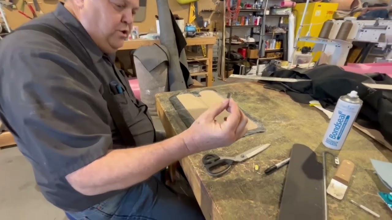 How-to Friday: Visor Upholstery