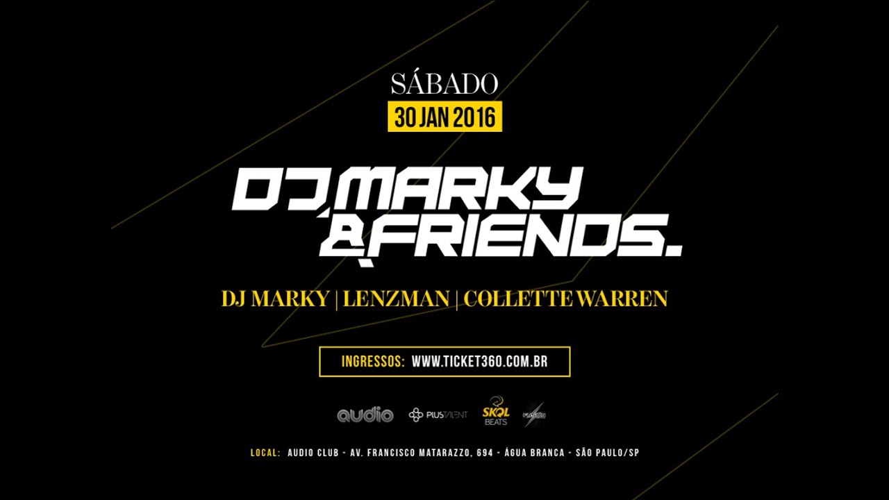 DJ MARKY @ DJ MARKY & FRIENDS - 30 jan 2016 - AUDIO CLUB
