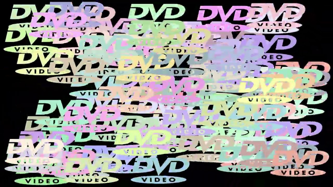 Bouncing 100 DVD Logos Screensaver