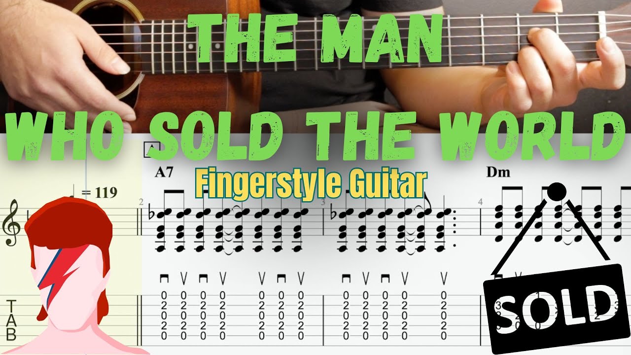 The Man Who Sold The World - Acoustic Guitar Tutorial (RockSchool Grade 3)