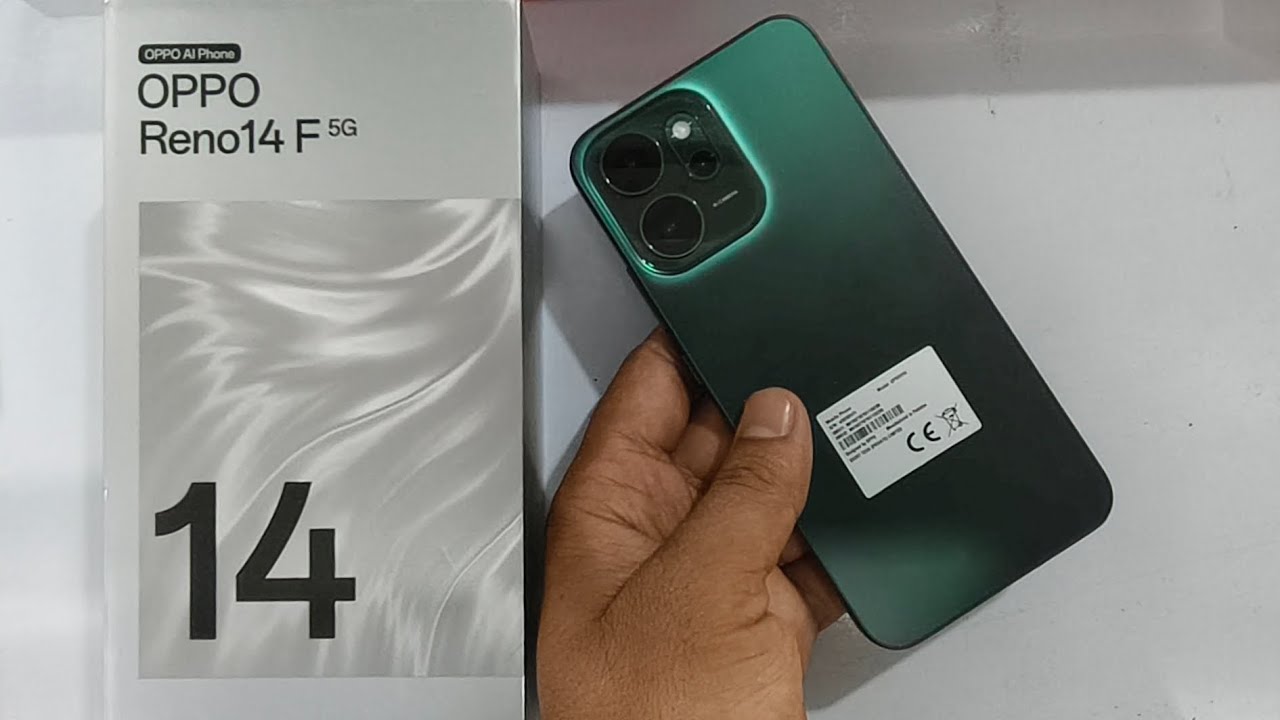 OPPO Reno 14F 5G / Unboxing ASMR 