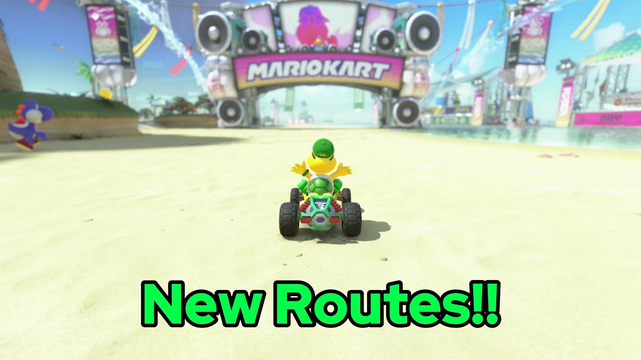 If Koopa Troopa Beach’s Route Was Different Every Lap