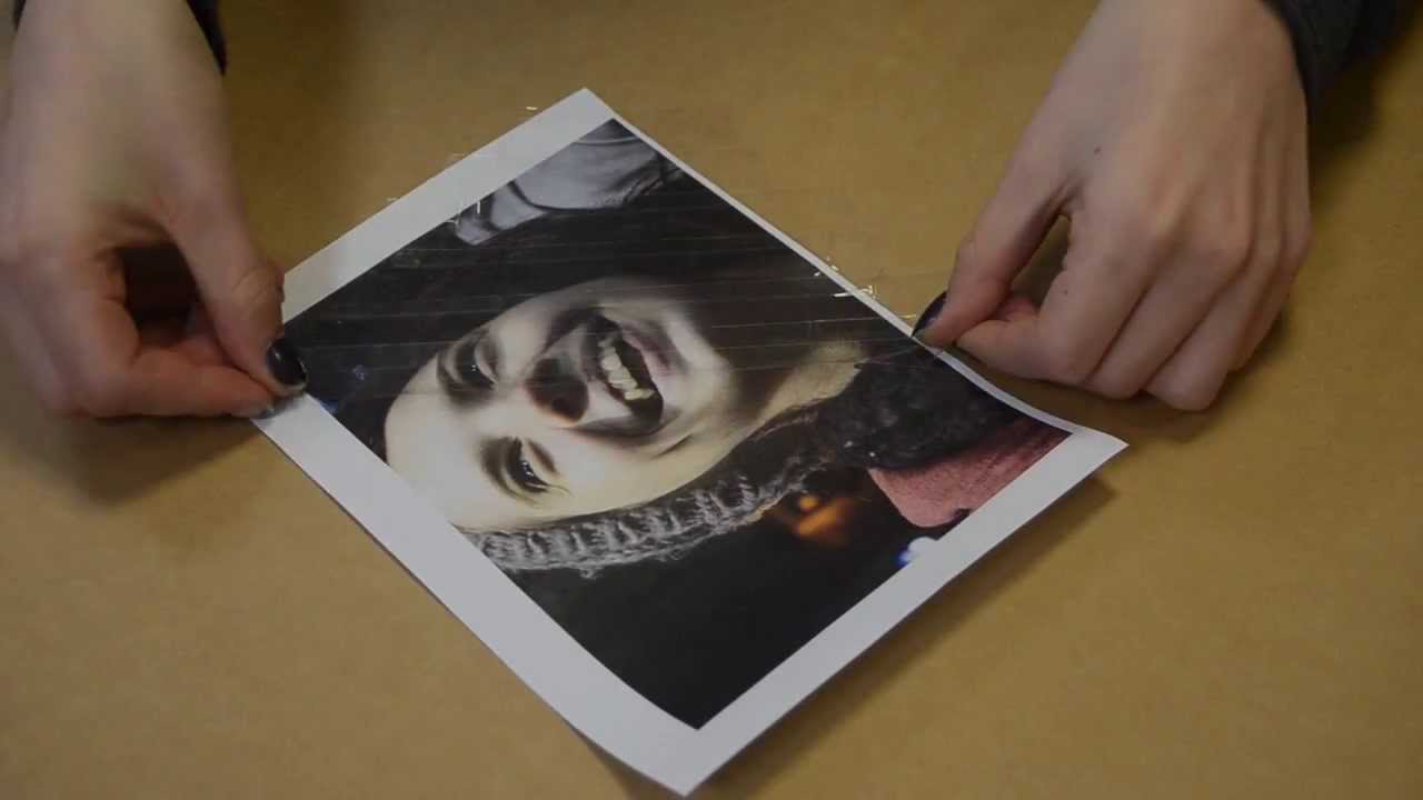 Sellotape printing