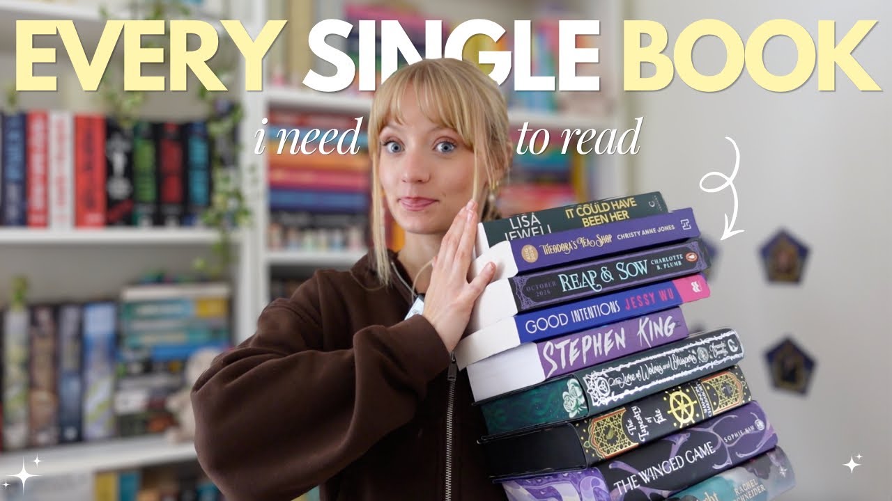 Going through every book on my physical TBR! *updated*