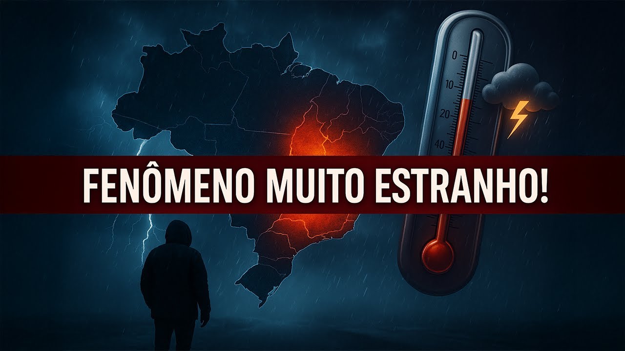 Urgente! Um Fen&ocirc;meno MUITO estranho vai acontecer nas pr&oacute;ximas horasTempestades Chegando - S&atilde;o Paulo