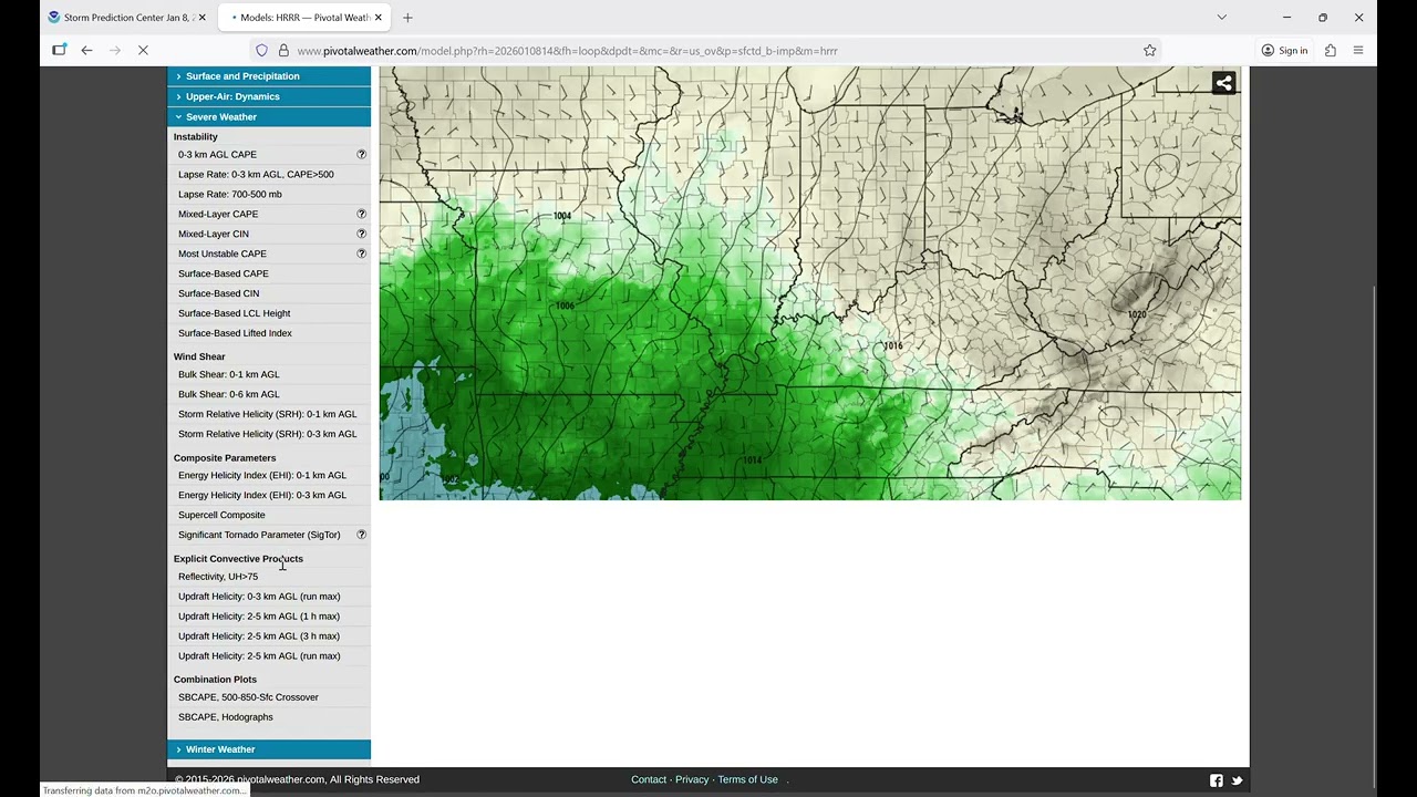 First Tornado Setup of 2026