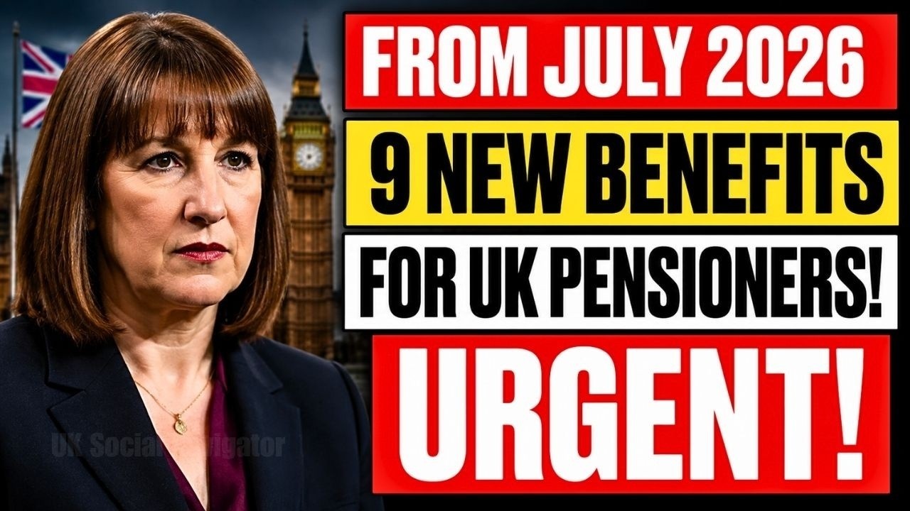 🔴 Breaking News: From July 2026, UK Pensioners Can Stop Paying for This &ndash; 9 New Senior Benefits!