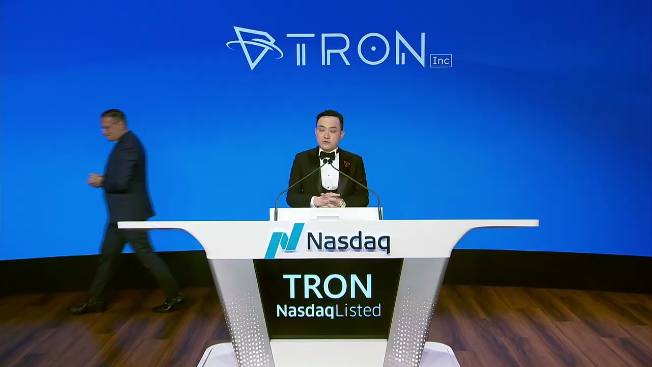 TRON is now on @nasdaq
