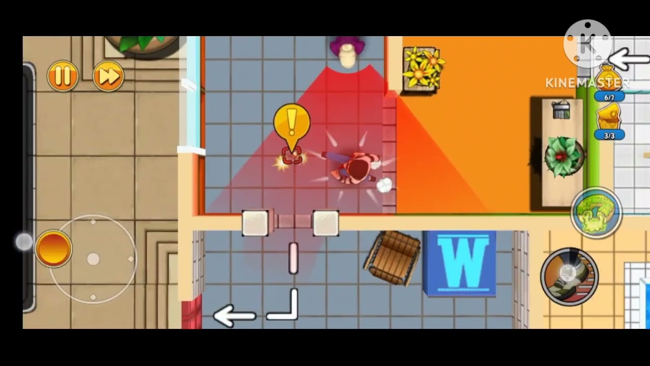Trying robbery Rob for the first time | Level 1| Robbery Bob| Robbery Bob 2