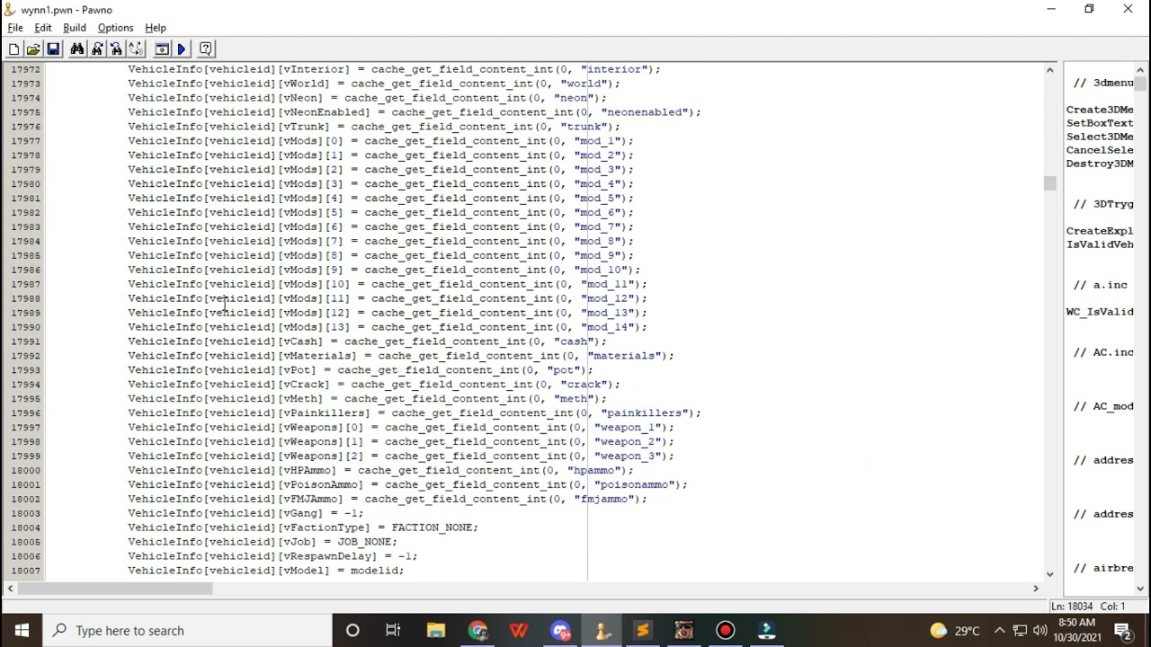 SAMP Public Garage for sql