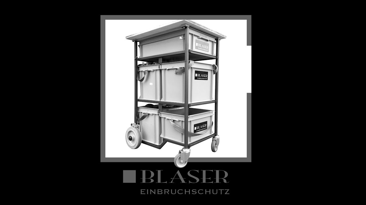 BLASER Werkzeugwagen mit Arbeitsplatte