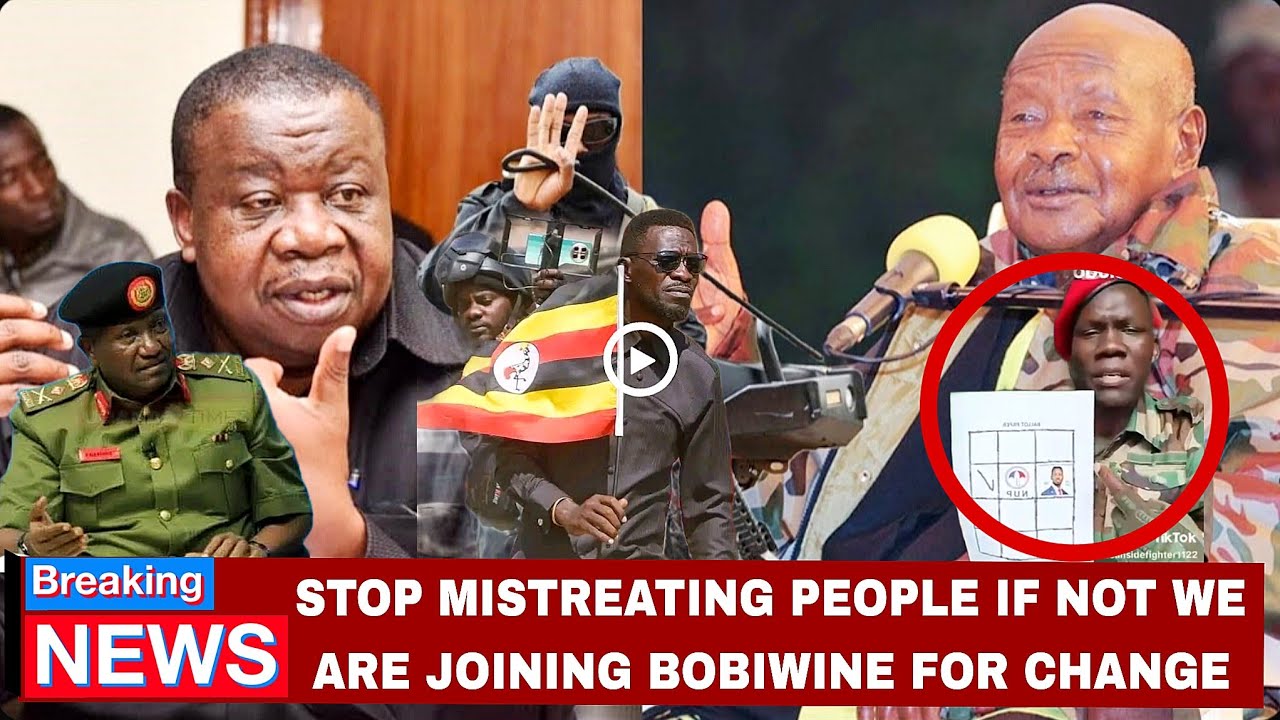 Agatalinda: Gen.M7 kaweddemu, Gen.Otafiire naba UPDF basazeewo kwegatta Ku Bobiwinne okumulwanyisa🔥