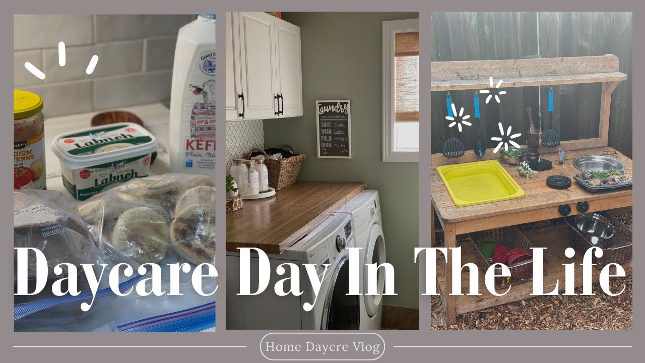 Day in the Life of a Home Daycare Provider | Daily Schedule, Activities & Preschool Fun