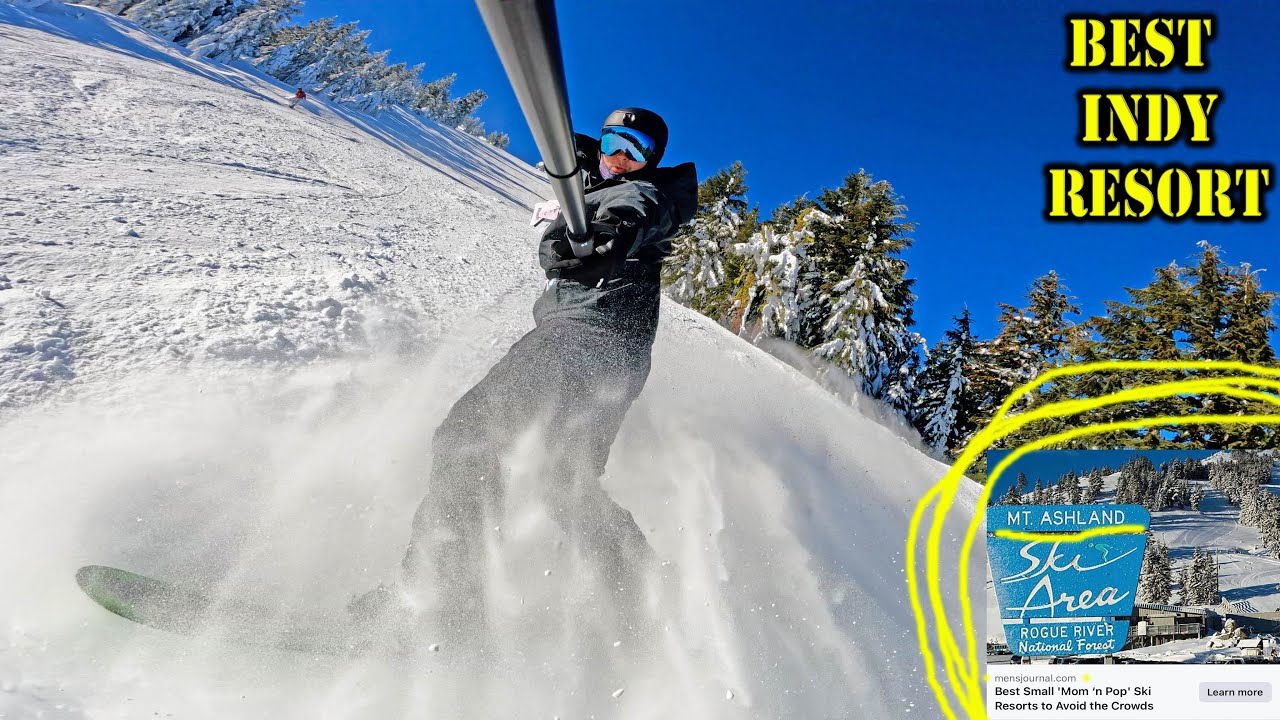 #1 INDEPEDENT SKI RESORT AWARD - Mt. Ashland!