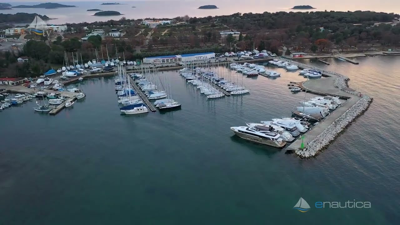 Marina Funtana, Istra (Hrvaška iz zraka)