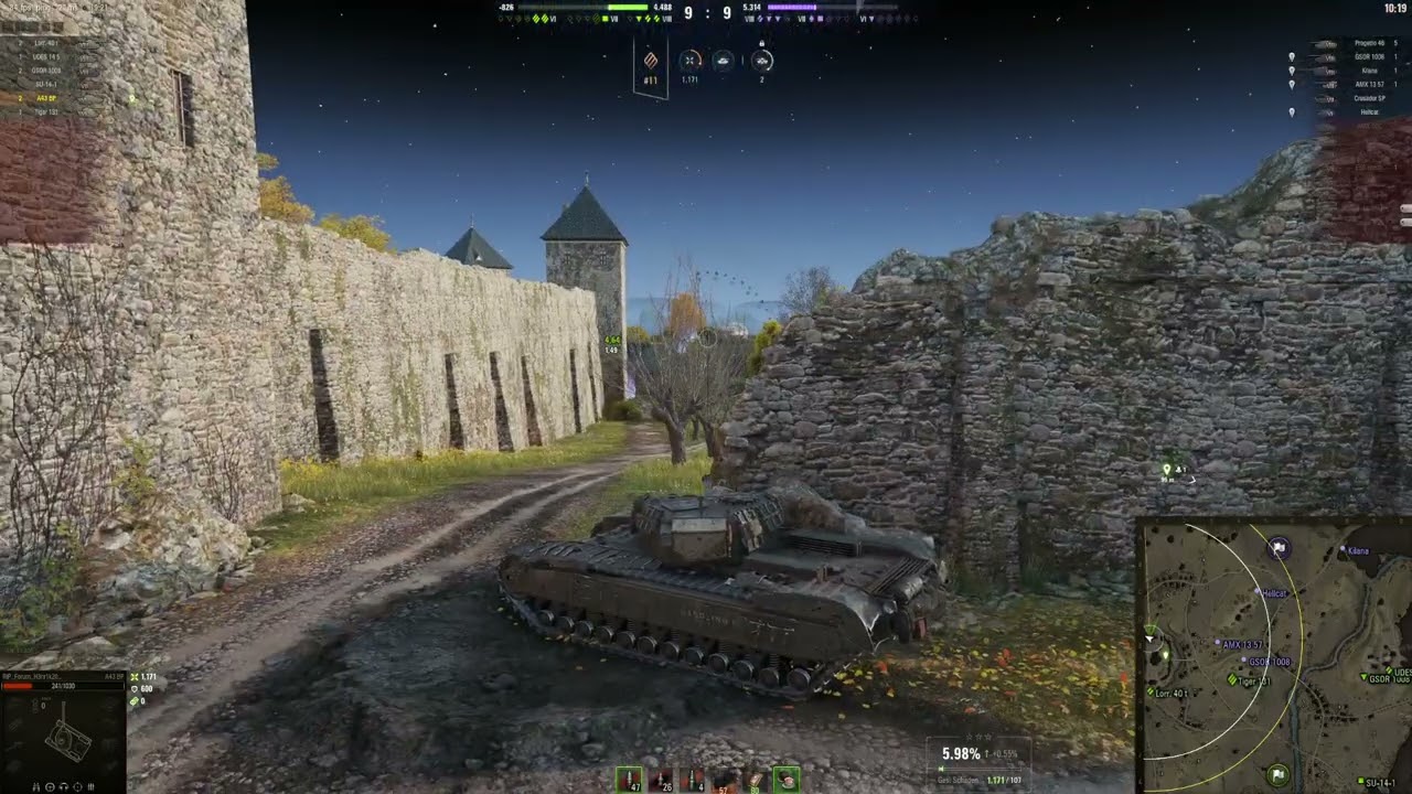 WGs wunderbarer Wochentag #072  - WoT: 3 Runden im A 43 BP - Review