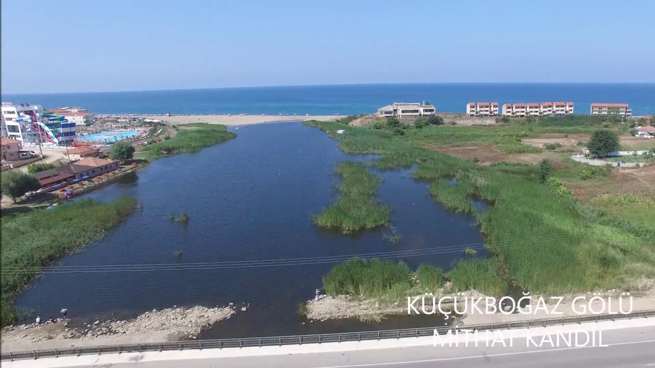 KARASU KÜÇÜK BOĞAZ GÖLÜ HAVADAN ÇEKİM MUHTEŞEM KARASU