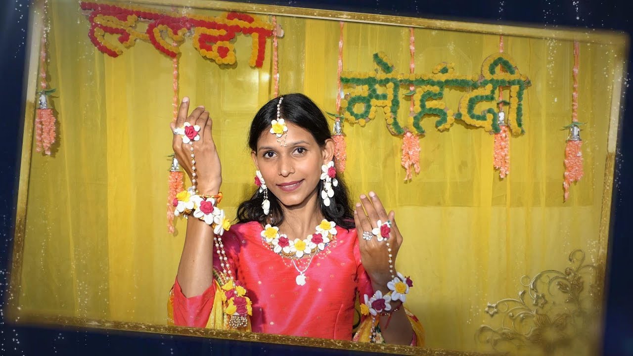 The Best Haldi Ceremony Of Sameena| Sarna Studio Chd 9888465160