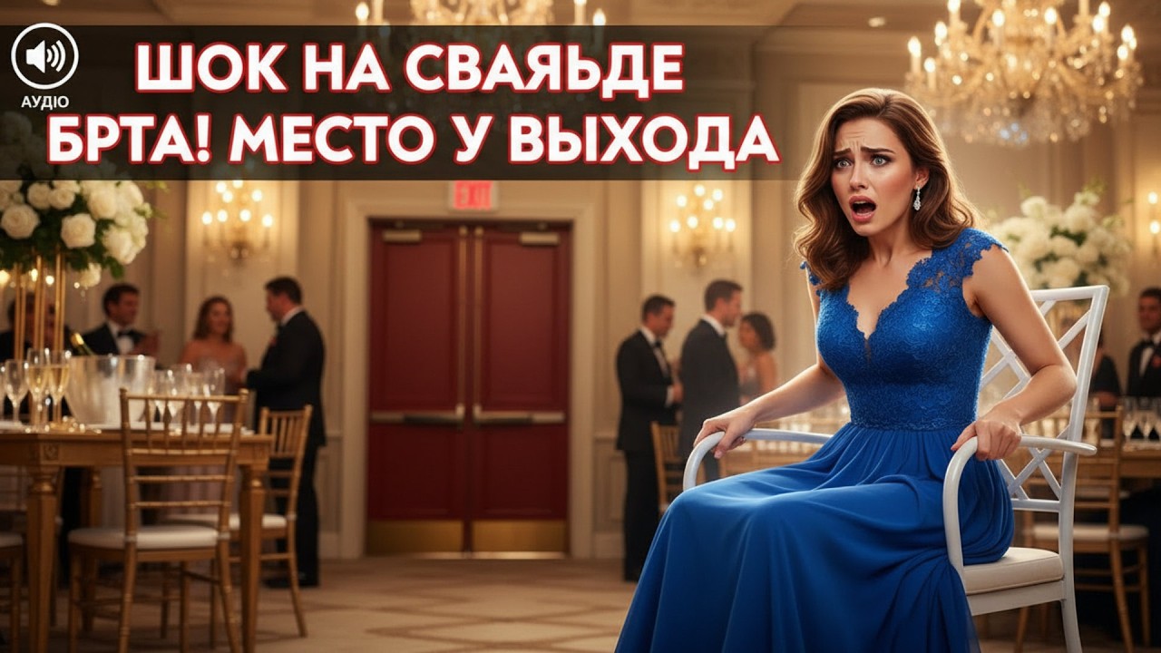 На свадьбе брата меня посадили на стул у запасного выхода… А потом я узнала, кем на самом деле..