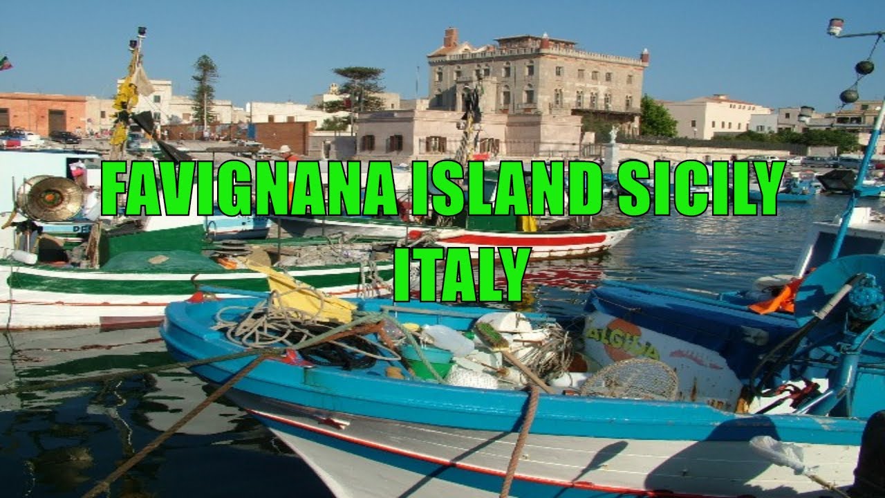 FAVIGNANA Island, ITALY, The Hidden Gem of Sicily !
