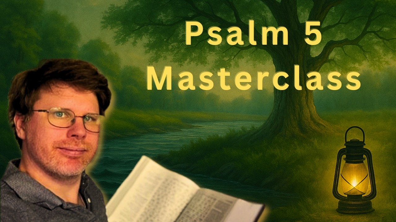 Psalm 5 Masterclass | How to study and pray Psalm 5