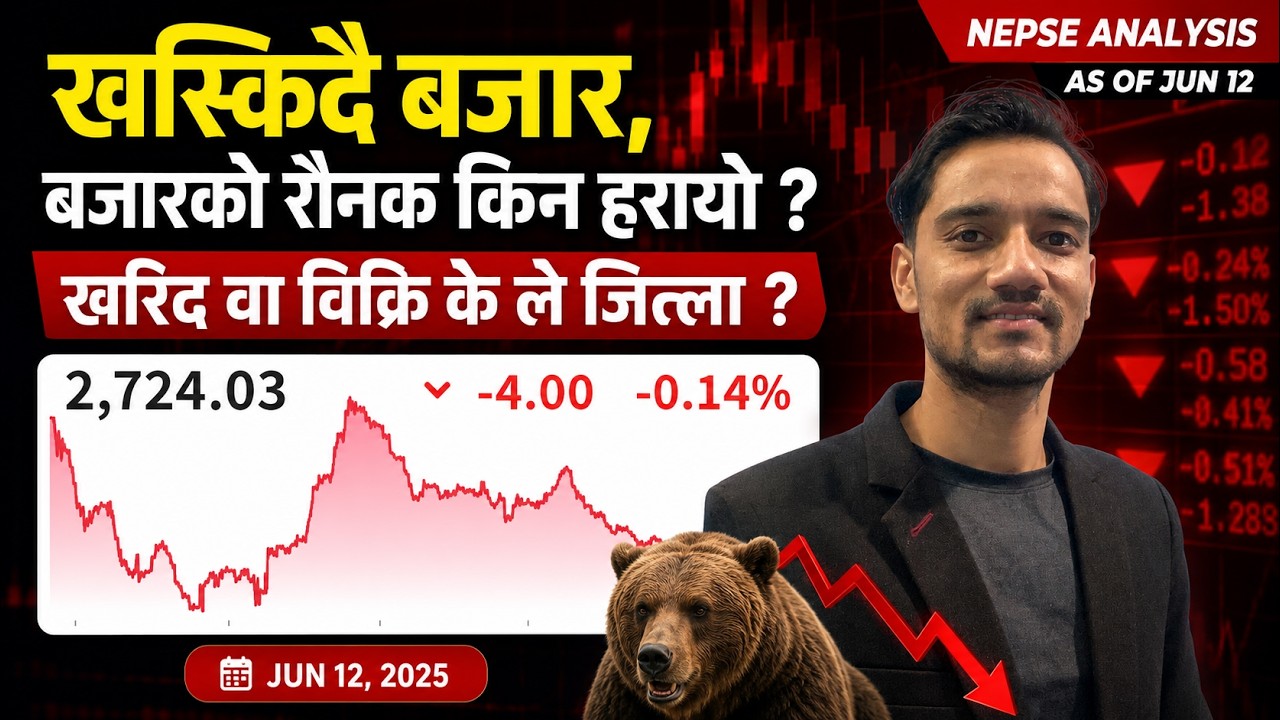 June 12 | Nepse Analytical Video | Stock Market Analysis by Ram Hari Nepal