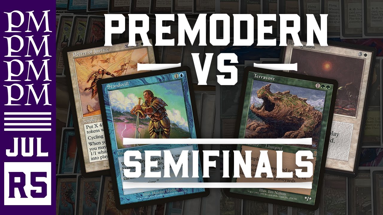 Landstill vs Terrageddon - Round 5 - July Premodern MTG Tournament