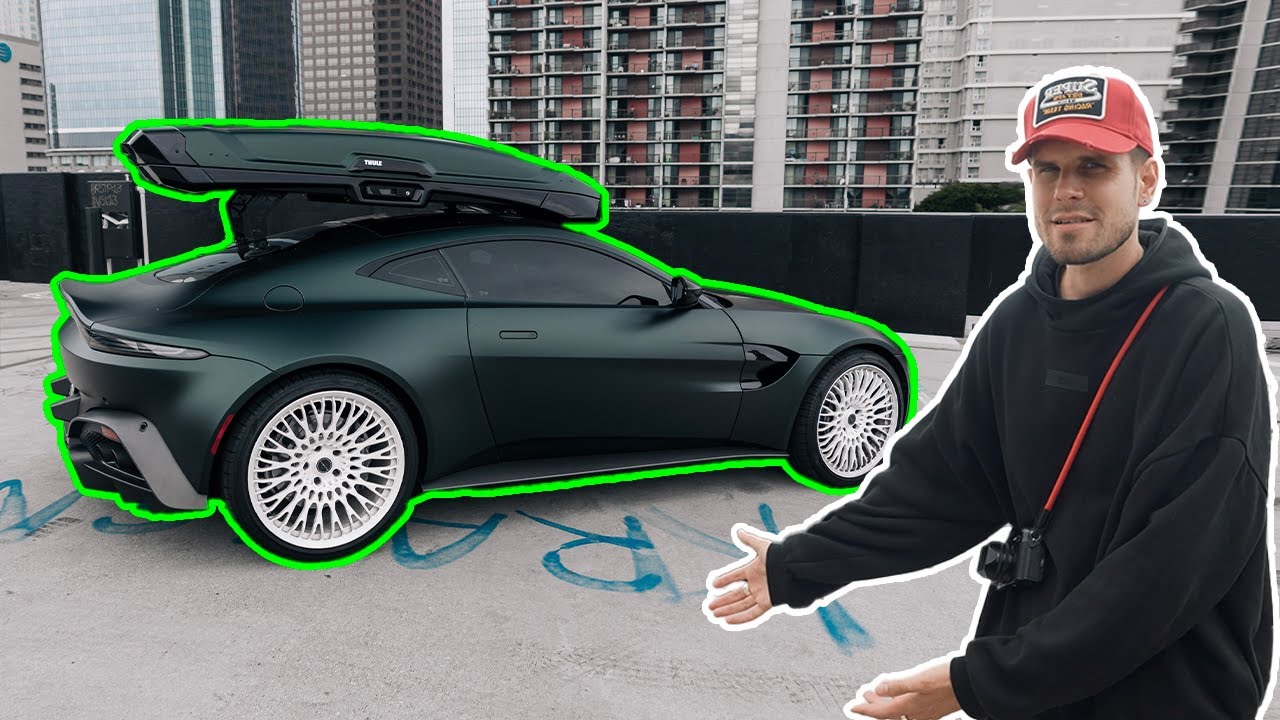 ONLY ASTON MARTIN WITH ROOFBOX IN THE WORLD | ZUUMY