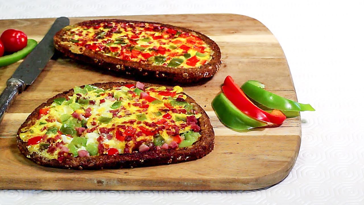 Raffiniertes OMELETT SANDWICH